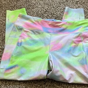 Tek Gear Pastel Tie-Dye Leggings
